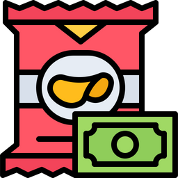 Chips Payment  Icon