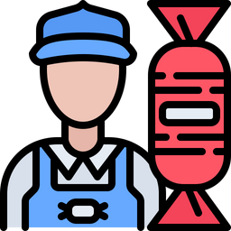 Candy Man Seller  Icon