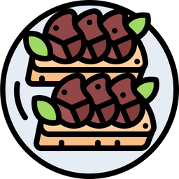 Bruschetta Appetizer  Icon