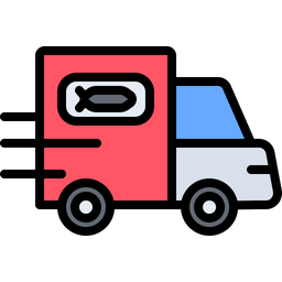 Fish Delivery Van  Icon