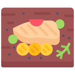 Chicken Breast Board  Icon