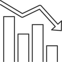 Downtrend  Icon