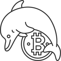 Bitcoin Dolphin  Icon