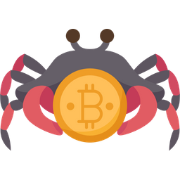 Bitcoin Crab  Icon