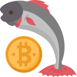 Bitcoin Fish  Icon