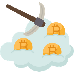 Cloud Mining  Icon