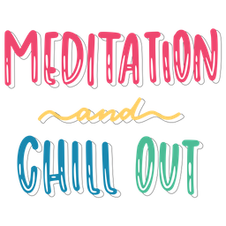 Meditation and chill out  Icon