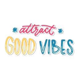 Attract good vibes  Icon