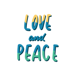 Love and peace  Icon