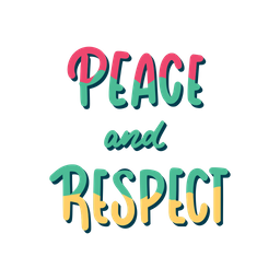 Peace and respect  Icon