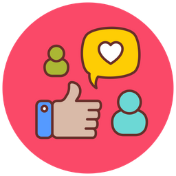 Brand engagement  Icon