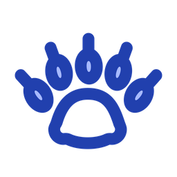 Bear footprints  Icon