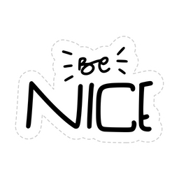 Be nice  Icon