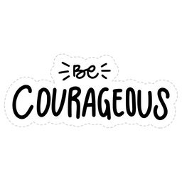 Be courageous  Icon