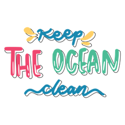 Keep the ocean clean  Icon