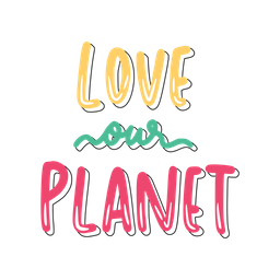 Love our planet  Icon