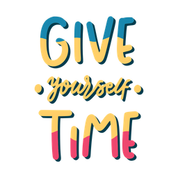 Give yourself time  Icon