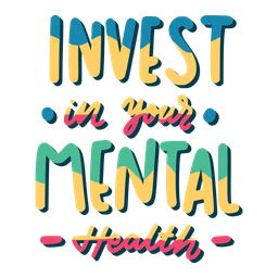 Invest in your mental health  Icon