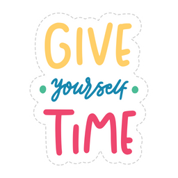 Give yourself time  Icon