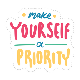 Make yourself a priority  Icon