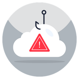 Cloud Error Phishing  Icon