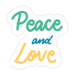 Peace and love  Icon