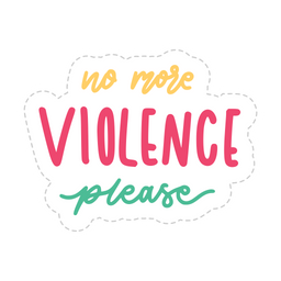 No more violence please  Icon