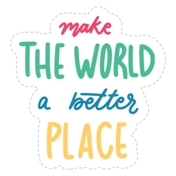 Make the world a better place  Icon