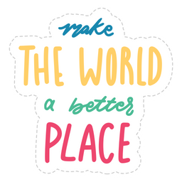 Make the world a better place  Icon