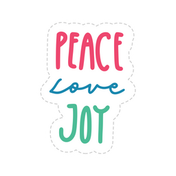 Peace love joy  Icon