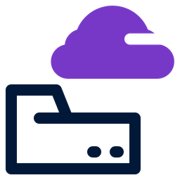 Cloud Storage  Icon