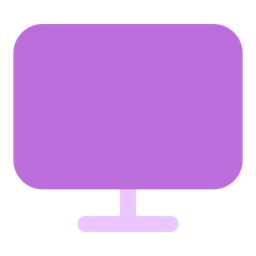 Monitor Tv Screen Icon