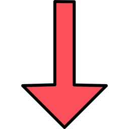 Down Arrow  Icon