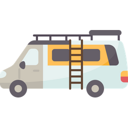 Camping Vehicle  Icon