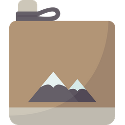 Camping Bottle  Icon