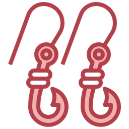 Fish Hook Earrings  Icon