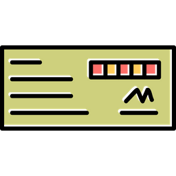 Cheque  Icon