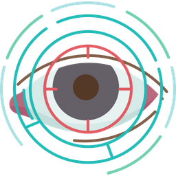 Varredura ocular  Ícone