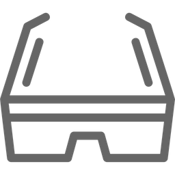 3 D Glasses  Icon