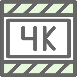 4 K Video  Icon