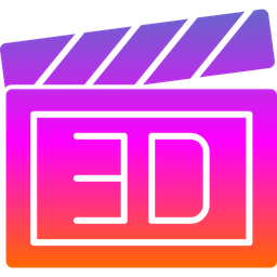 3 D Glasses  Icon