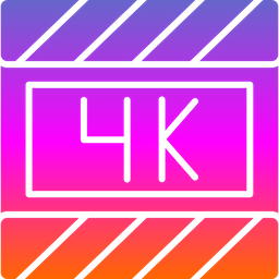 4 K Video  Icon