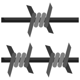Arame farpado  Ícone
