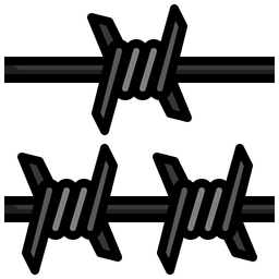 Barbed Wire  Icon