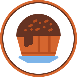 Chocolate Cupcake  Icon