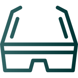 3 D Glasses  Icon