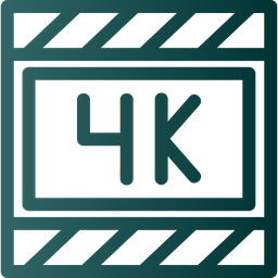 4 K Video  Icon