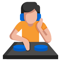 Disc Jockey  Icon