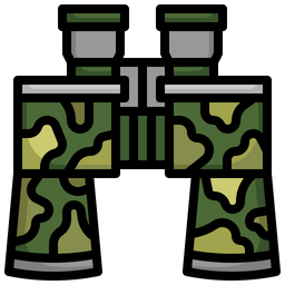 Binoculars Army  Icon