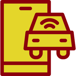 Car Connected  Icon